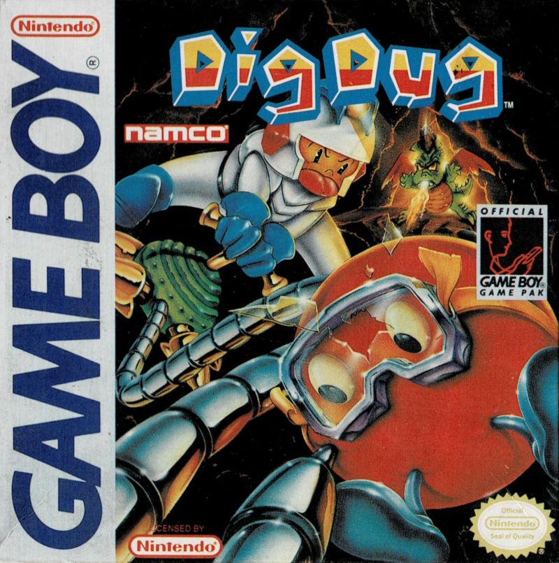 Game | Nintendo Game Boy GB | Dig Dug