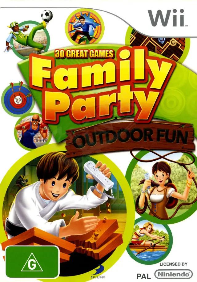 Game | Nintendo Wii | Family Party: Outdoor Fun Physical Video Games Game Nintendo