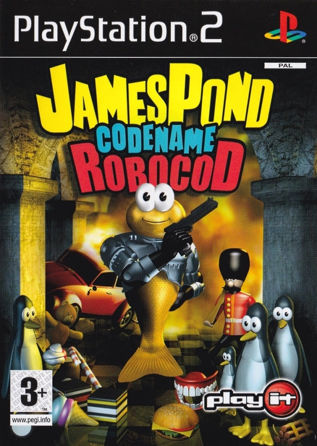 Game | Sony PlayStation PS2 | James Pond Codename Robocod