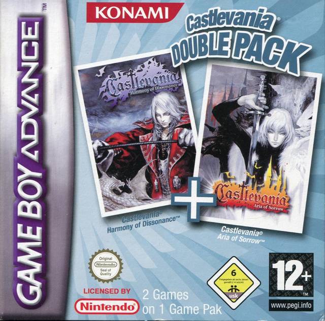 Game | Nintendo Game Boy Advance GBA | Castlevania Double Pack