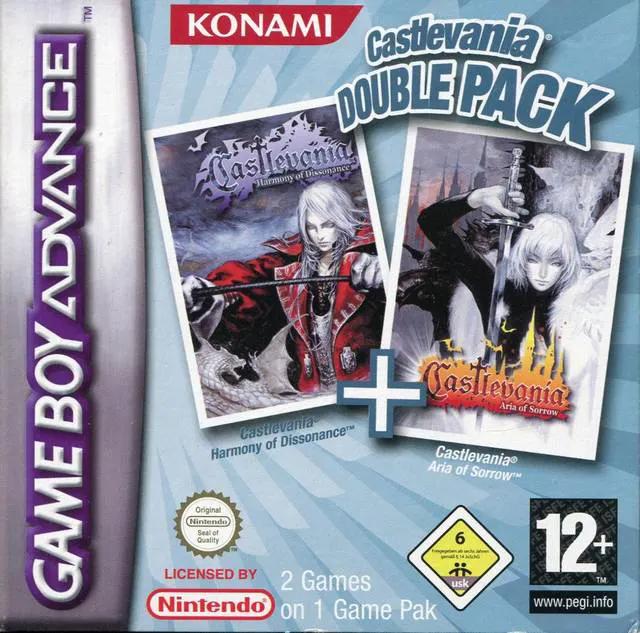 Game | Nintendo Game Boy Advance GBA | Castlevania Double Pack Physical Video Games Game Nintendo