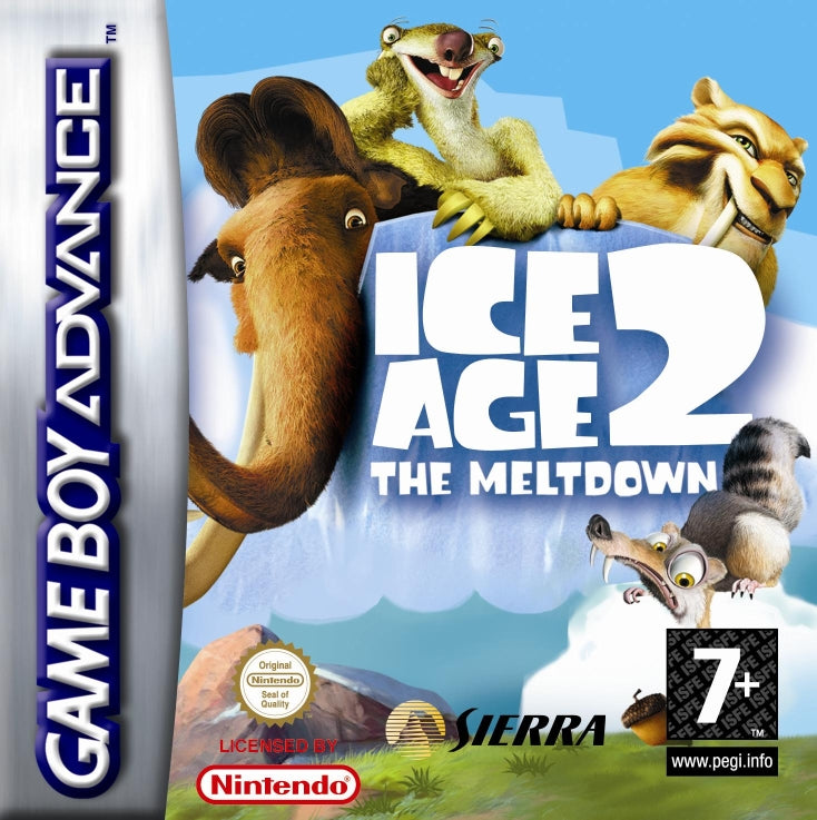 Game | Nintendo Game Boy Advance GBA | Ice Age 2: The Meltdown