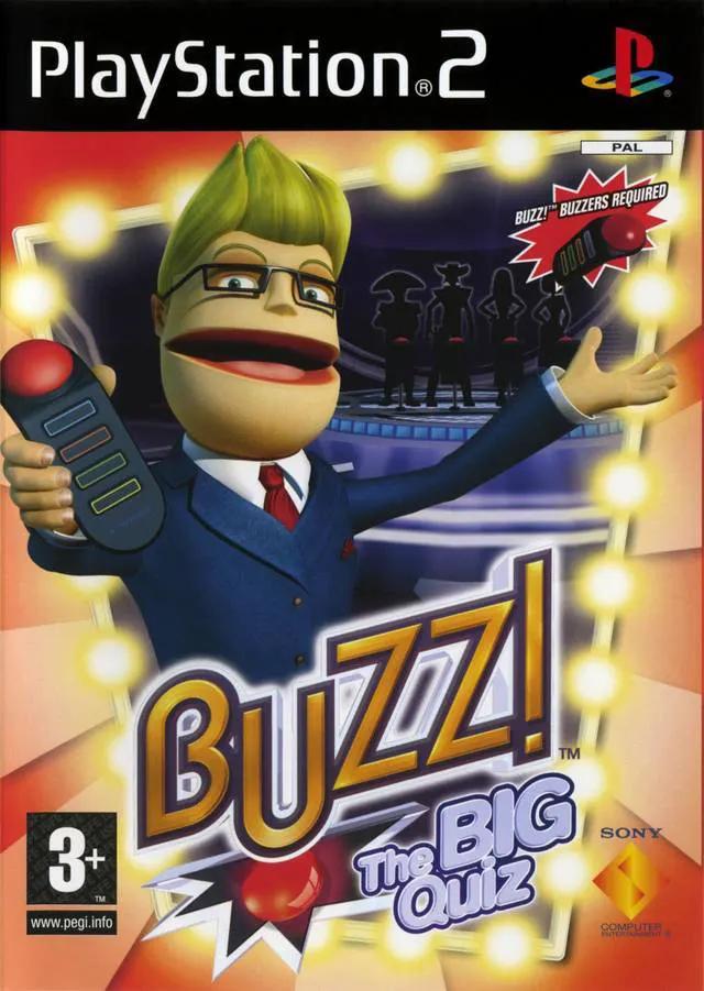 Game | Sony PlayStation PS2 | Buzz The Big Quiz Physical Video Games Game Sony