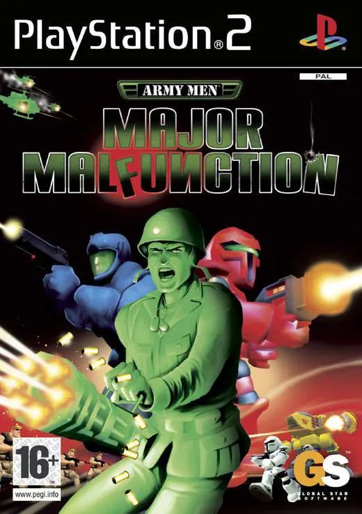 Game | Sony PlayStation PS2 | Army Men: Major Malfunction Physical Video Games Game Sony