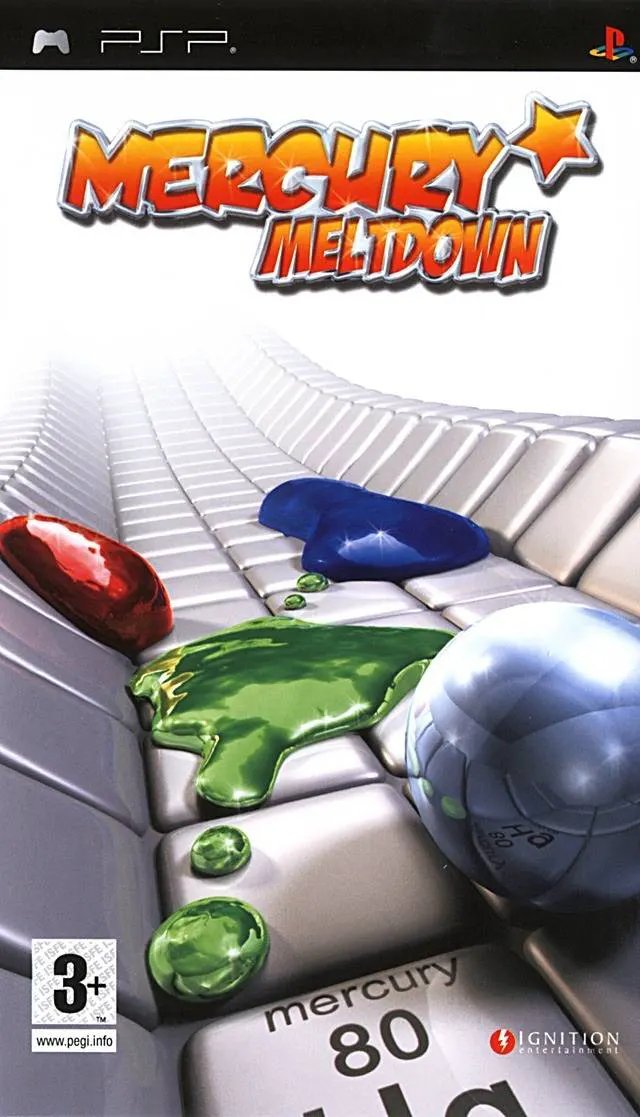 Game | Sony PSP | Mercury Meltdown Physical Video Games Game Sony