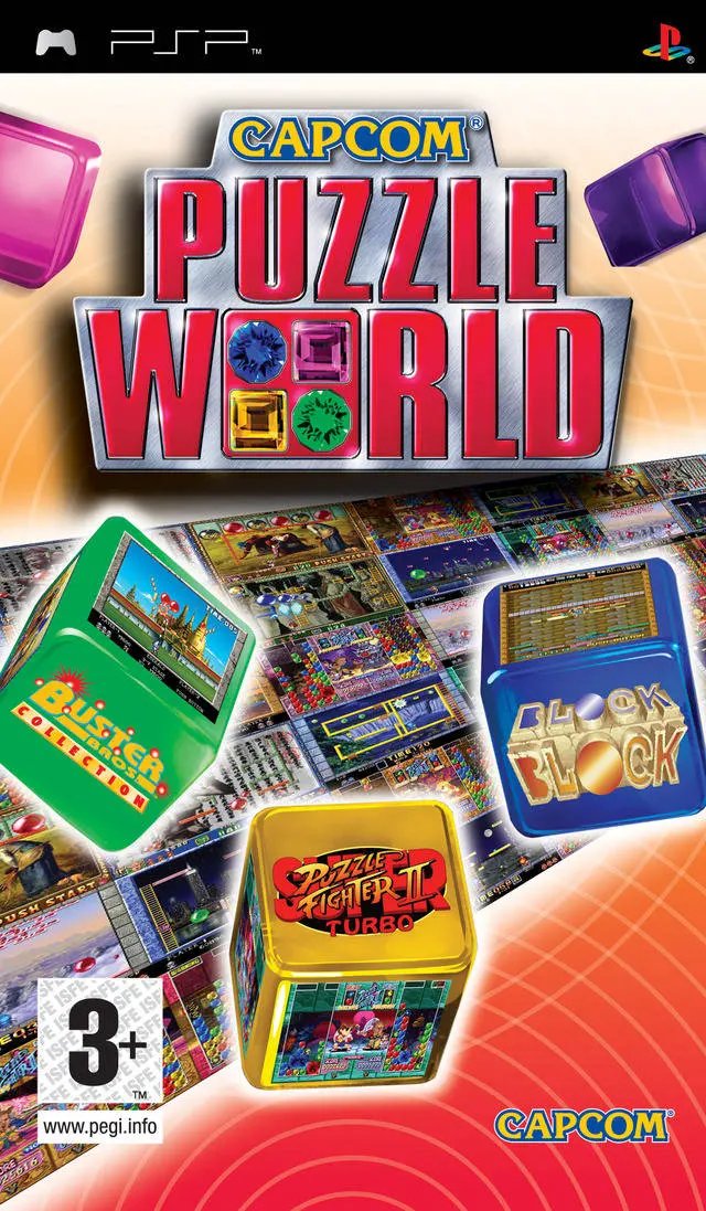 Game | Sony PSP | Capcom Puzzle World Physical Video Games Game Sony