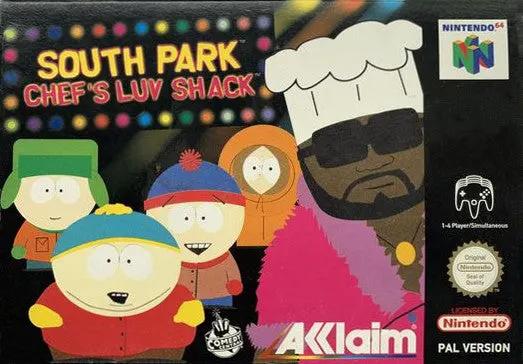 Game | Nintendo N64 | South Park Chef's Luv Shack Physical Video Games Game Nintendo
