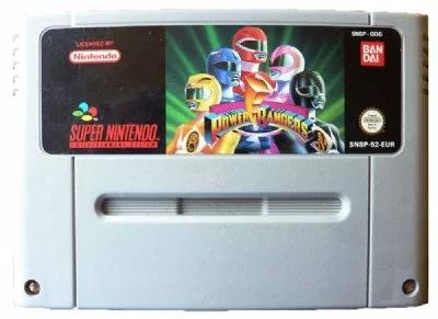 Game | Super Nintendo SNES | Mighty Morphin Power Rangers Physical Video Games Game Nintendo