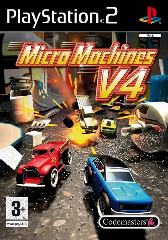 Game | Sony PlayStation PS2 | Micro Machines V4 Physical Video Games Game Sony