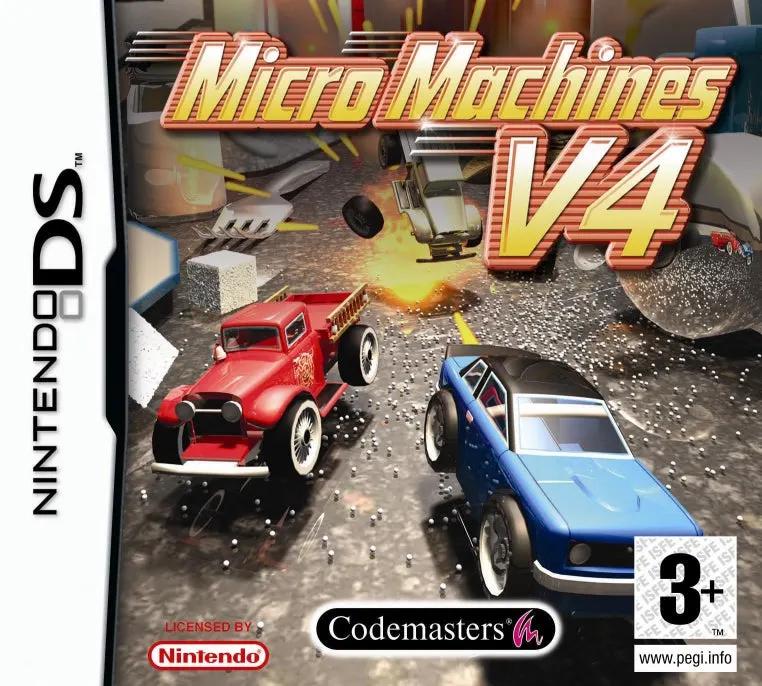 Game | Nintendo DS | Micro Machines V4 Physical Video Games Game Nintendo