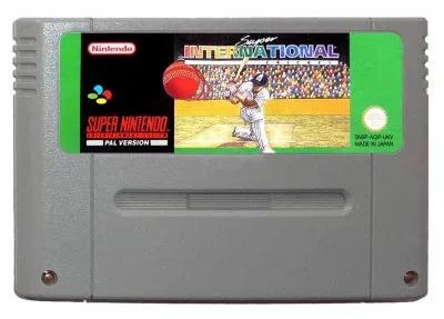 Game | Super Nintendo SNES | Super International Cricket Physical Video Games Game Nintendo