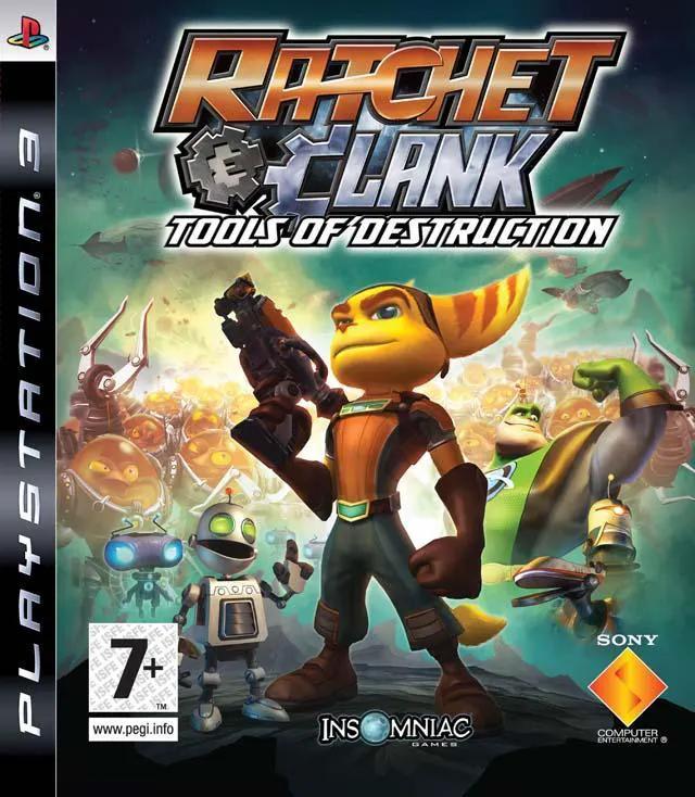 Game | Sony PlayStation PS3 | Ratchet & Clank: Tools Of Destruction Physical Video Games Game Sony