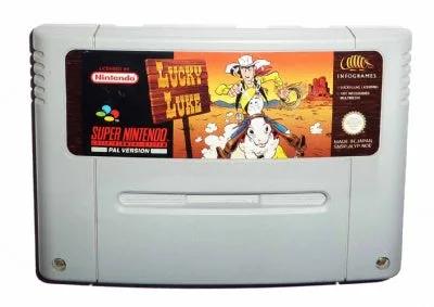 Game | Super Nintendo SNES | Lucky Luke Physical Video Games Game Nintendo