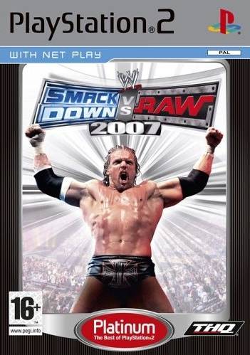 Game | Sony PlayStation PS2 | WWE Smackdown Vs. Raw 2007 (Platinum)