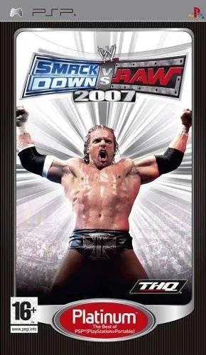 Game | Sony PSP | WWE SmackDown Vs. Raw 2007 (Platinum) Physical Video Games Game Sony
