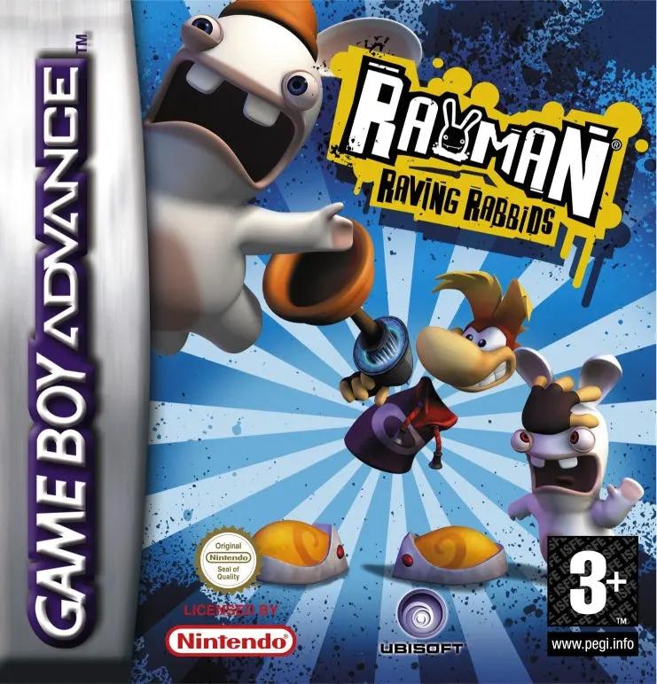 Game | Nintendo Game Boy Advance GBA | Rayman Raving Rabbids Physical Video Games Game Nintendo