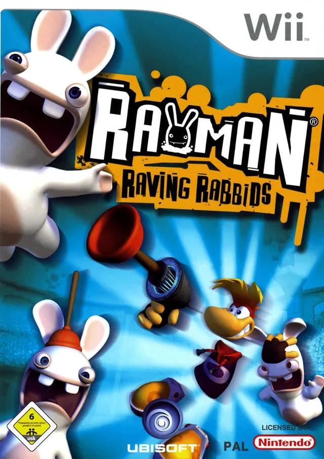 Game | Nintendo Wii | Rayman Raving Rabbids Physical Video Games Game Nintendo