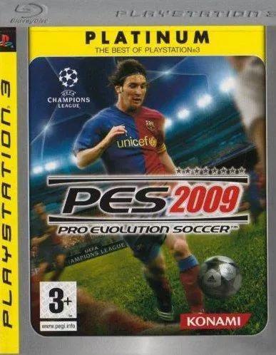 Game | Sony PlayStation PS3 | Pro Evolution Soccer 2009 (Platinum) Physical Video Games Game Sony