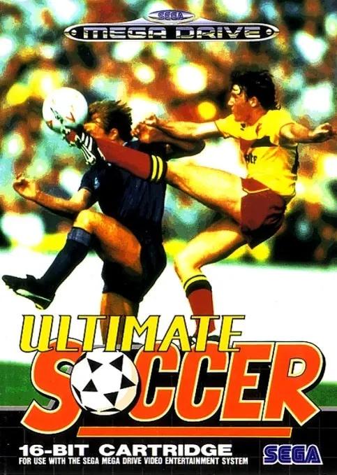 Game | Sega Mega Drive | Ultimate Soccer Physical Video Games Game Sega