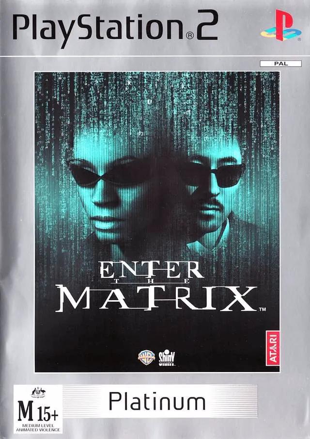 Game | Sony PlayStation PS2 | Enter The Matrix (Platinum) Physical Video Games Game Sony