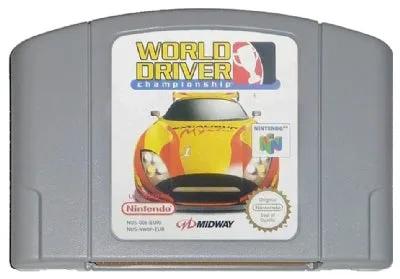 Game | Nintendo N64 | World Driver Championship Physical Video Games Game Nintendo