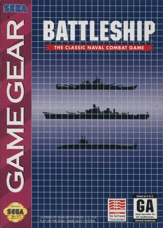 Game | Sega Game Gear | Battleship Physical Video Games Game Sega