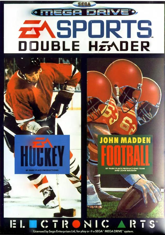 Game | Sega Mega Drive | EA Sports Double Header Physical Video Games Game Sega