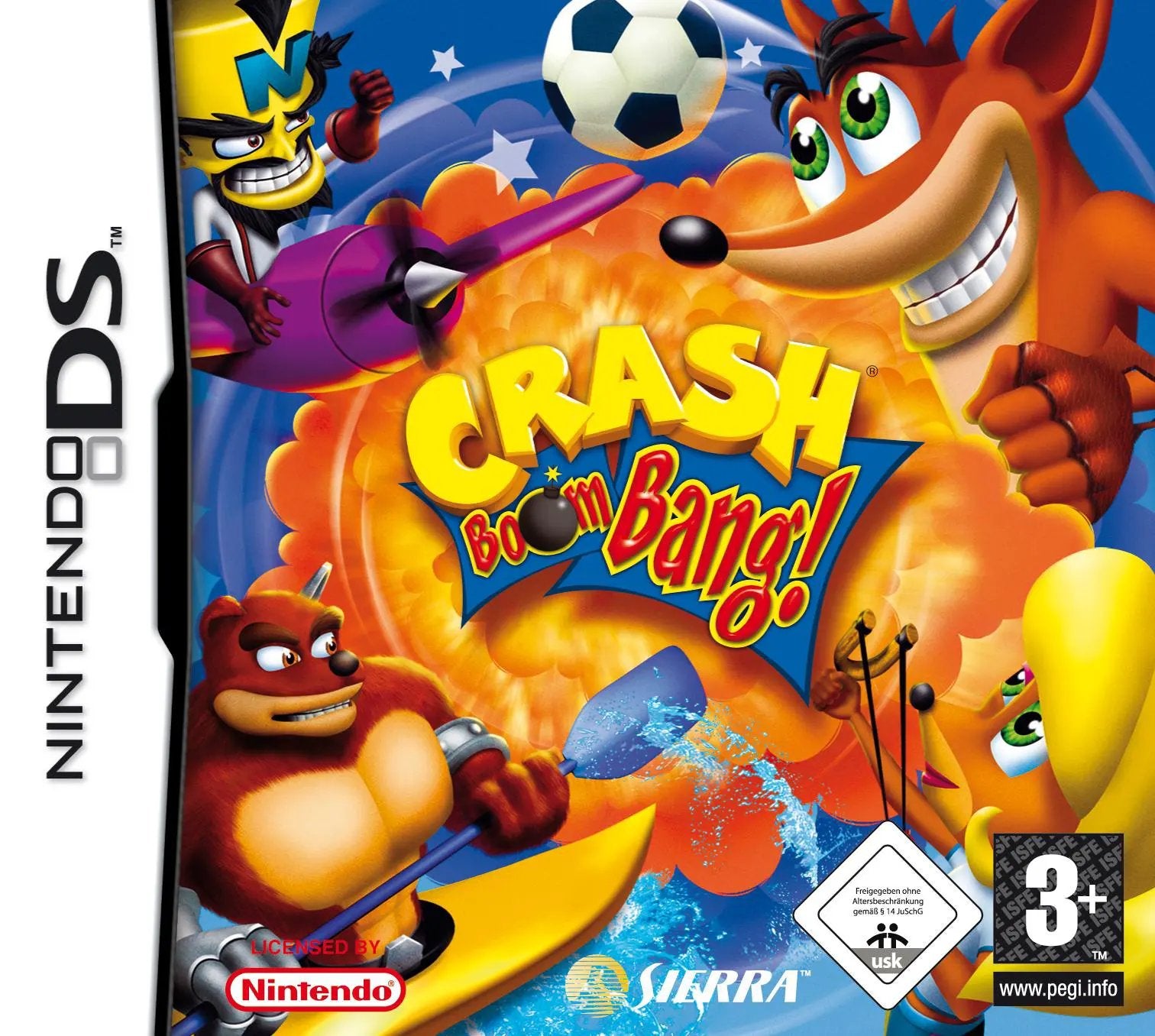 Game | Nintendo DS | Crash Boom Bang Physical Video Games Game Nintendo