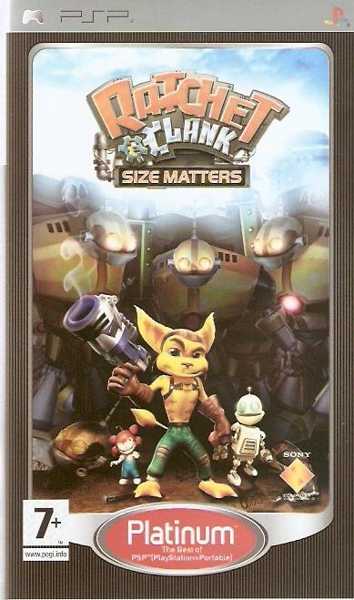 Game | Sony PSP | Ratchet & Clank: Size Matters (Platinum)