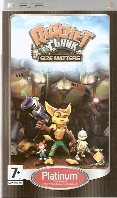 Game | Sony PSP | Ratchet & Clank: Size Matters (Platinum) Physical Video Games Game Sony