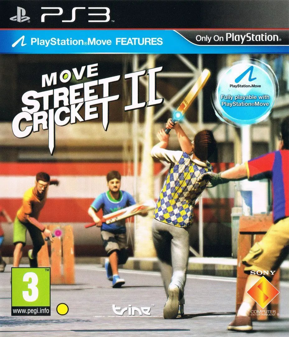 Game | Sony PlayStation PS3 | Move Street Cricket 2 Physical Video Games Game Sony