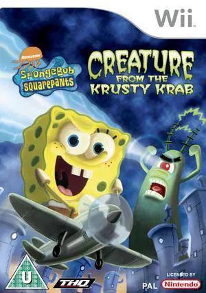 Game | Nintendo Wii | SpongeBob SquarePants: Creature From The Krusty Krab Physical Video Games Game Nintendo