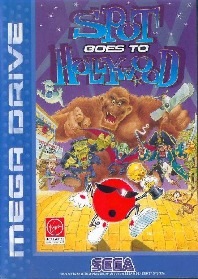 Game | Sega Mega Drive | Spot Goes To Hollywood Physical Video Games Game Sega