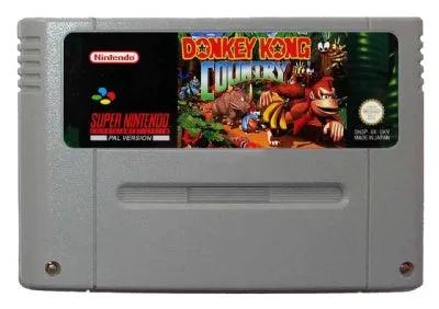 Game | Super Nintendo SNES | Donkey Kong Country Physical Video Games Game Nintendo