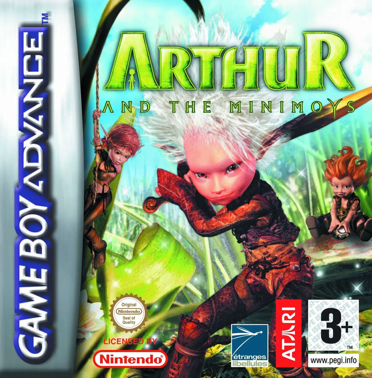 Game | Nintendo Game Boy Advance GBA | Arthur And The Minimoys Physical Video Games Game Nintendo