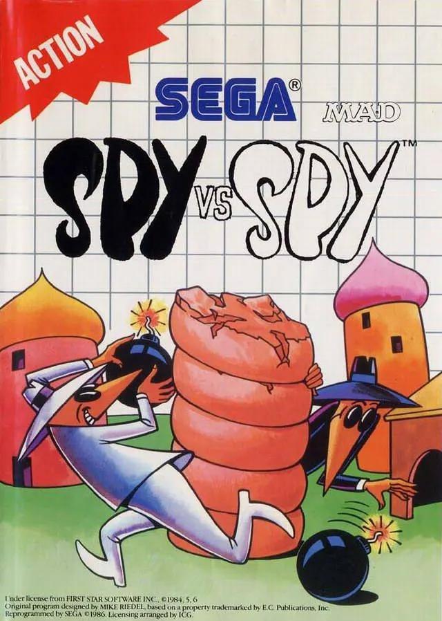Game | Sega Master System | Spy Vs Spy Physical Video Games Game Sega