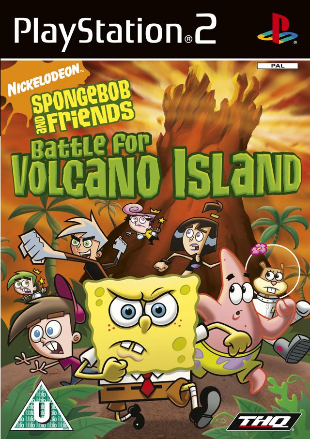 Game | Sony PlayStation PS2 | Spongebob And Friends: Battle For Volcano Island