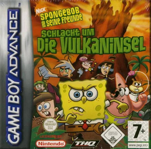 Game | Nintendo Game Boy Advance GBA | SpongeBob SquarePants And Friends: Battle For Volcano Island Physical Video Games Game Nintendo