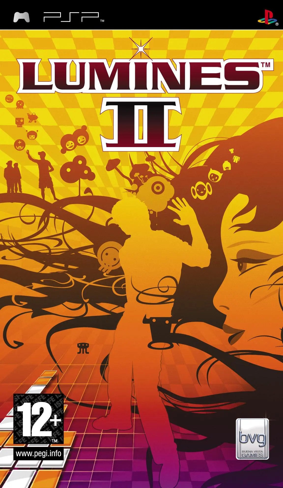 Game | Sony PSP | Lumines II Physical Video Games Game Sony