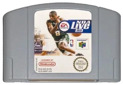 Game | Nintendo N64 | NBA Live 99 Physical Video Games Game Nintendo