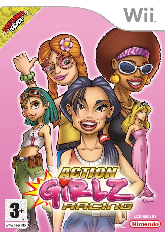 Game | Nintendo Wii | Action Girlz Racing Physical Video Games Game Nintendo