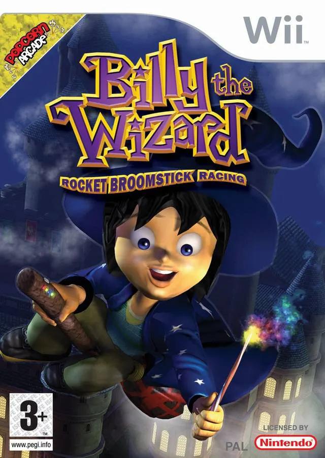 Game | Nintendo Wii | Billy The Wizard: Rocket Broomstick Racing Physical Video Games Game Nintendo