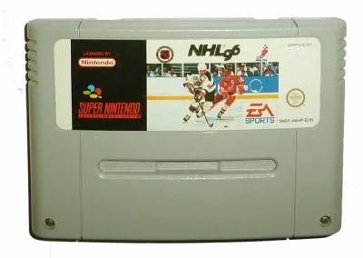 Game | Super Nintendo SNES | NHL 96 Physical Video Games Game Nintendo
