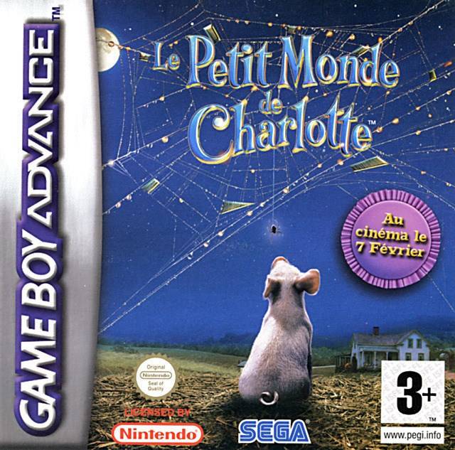 Game | Nintendo Game Boy Advance GBA | Charlotte's Web