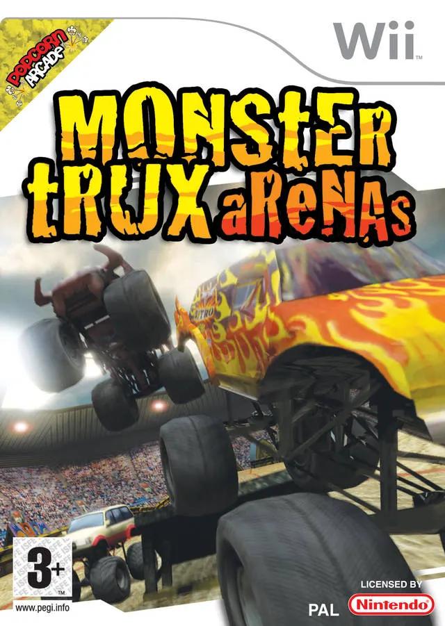 Game | Nintendo Wii | Monster Trux: Arenas Physical Video Games Game Nintendo