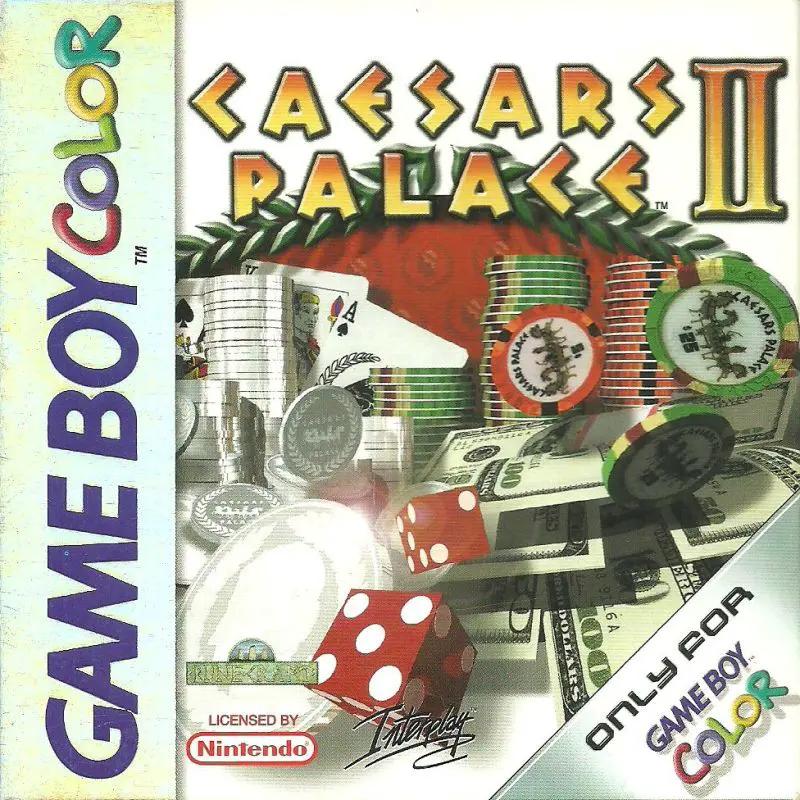 Game | Nintendo Game Boy Color GBC | Caesar's Palace II Physical Video Games Game Nintendo