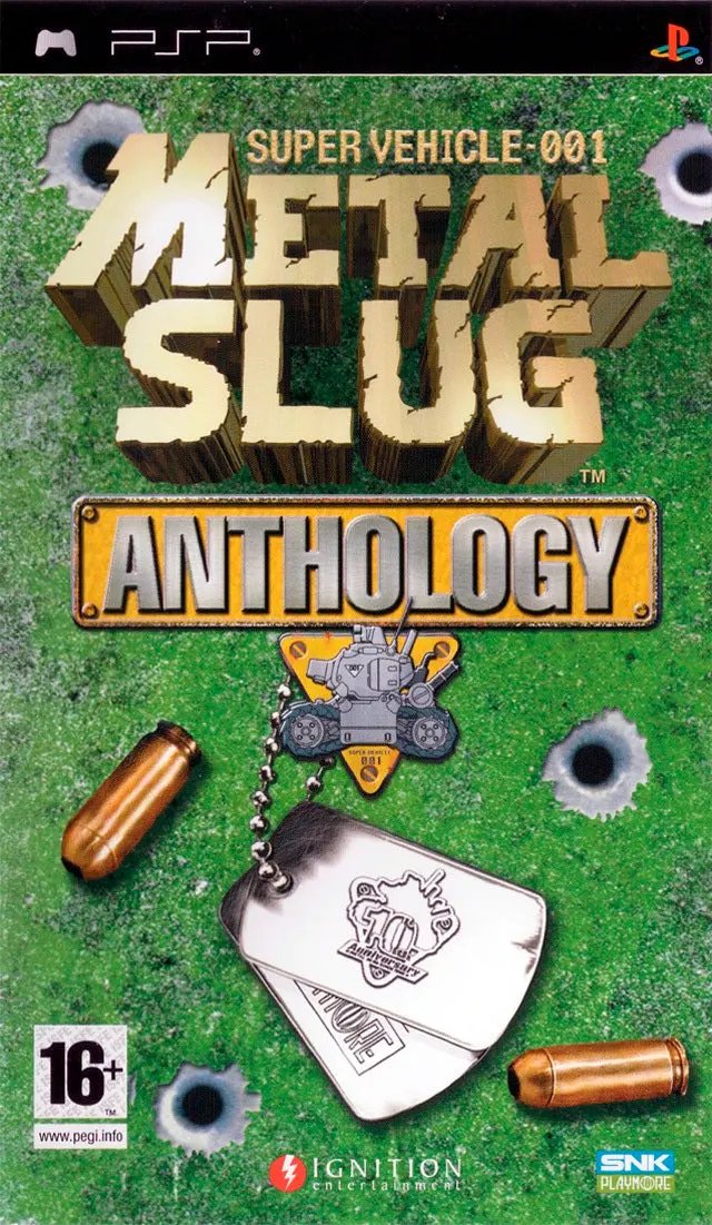 Game | Sony PSP | Metal Slug Anthology Physical Video Games Game Sony