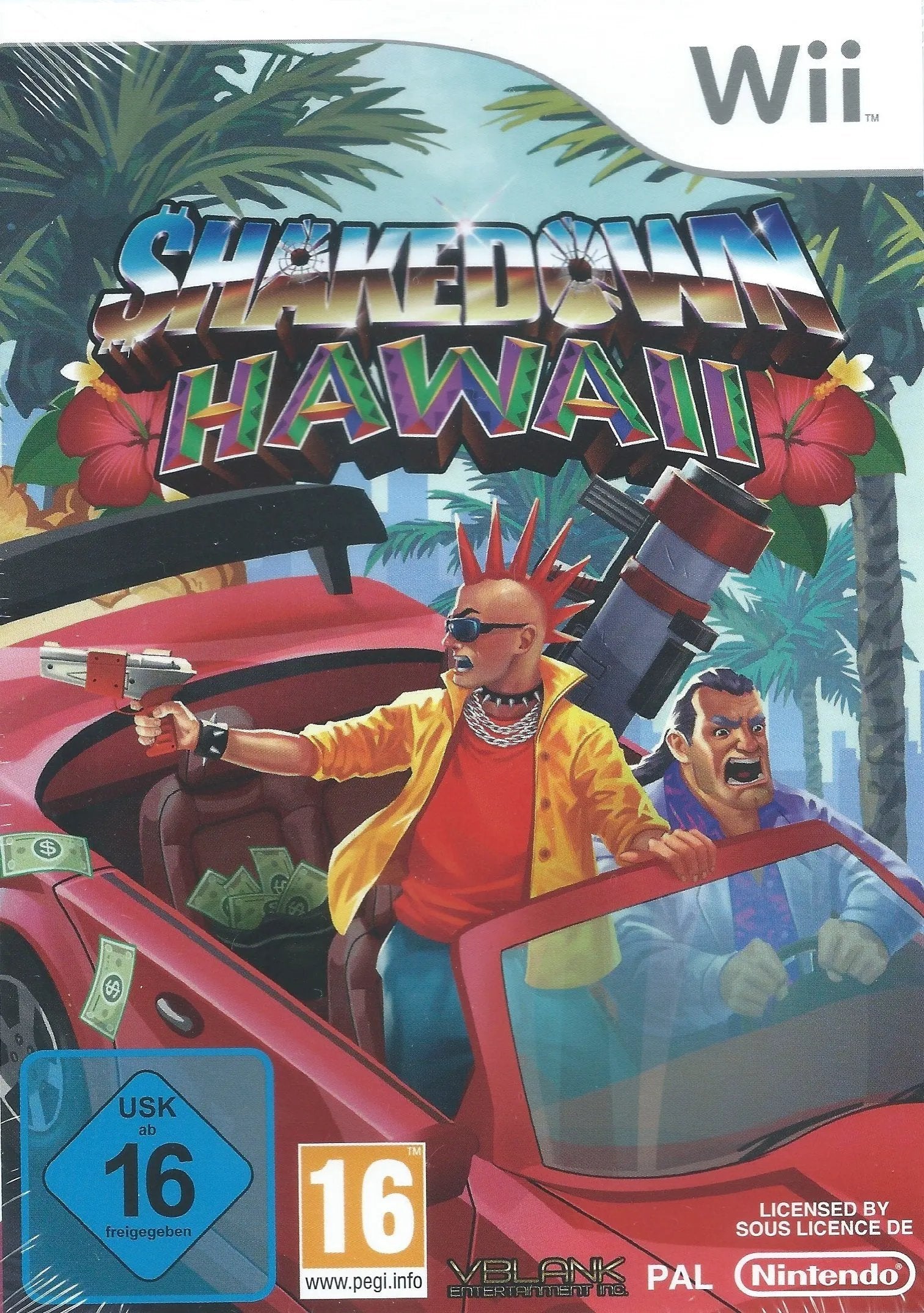 Game | Nintendo Wii | Shakedown: Hawaii Physical Video Games Game Nintendo