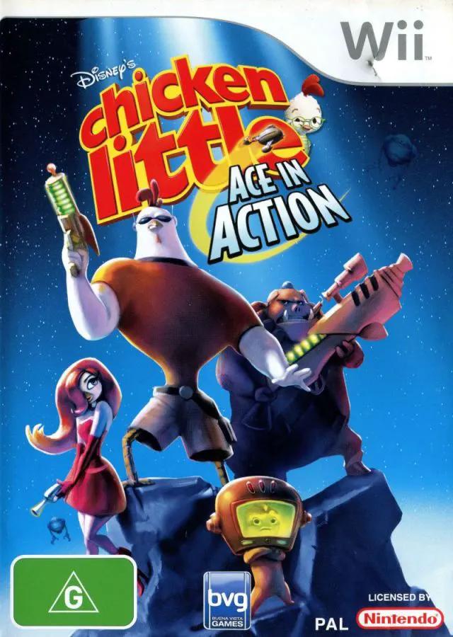 Game | Nintendo Wii | Chicken Little: Ace In Action Physical Video Games Game Nintendo