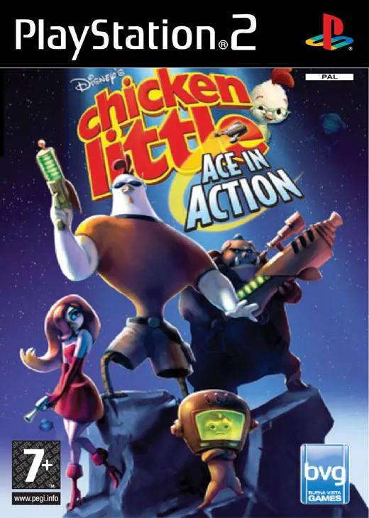 Game | Sony PlayStation PS2 | Disney's Chicken Little Ace In Action Physical Video Games Game Sony